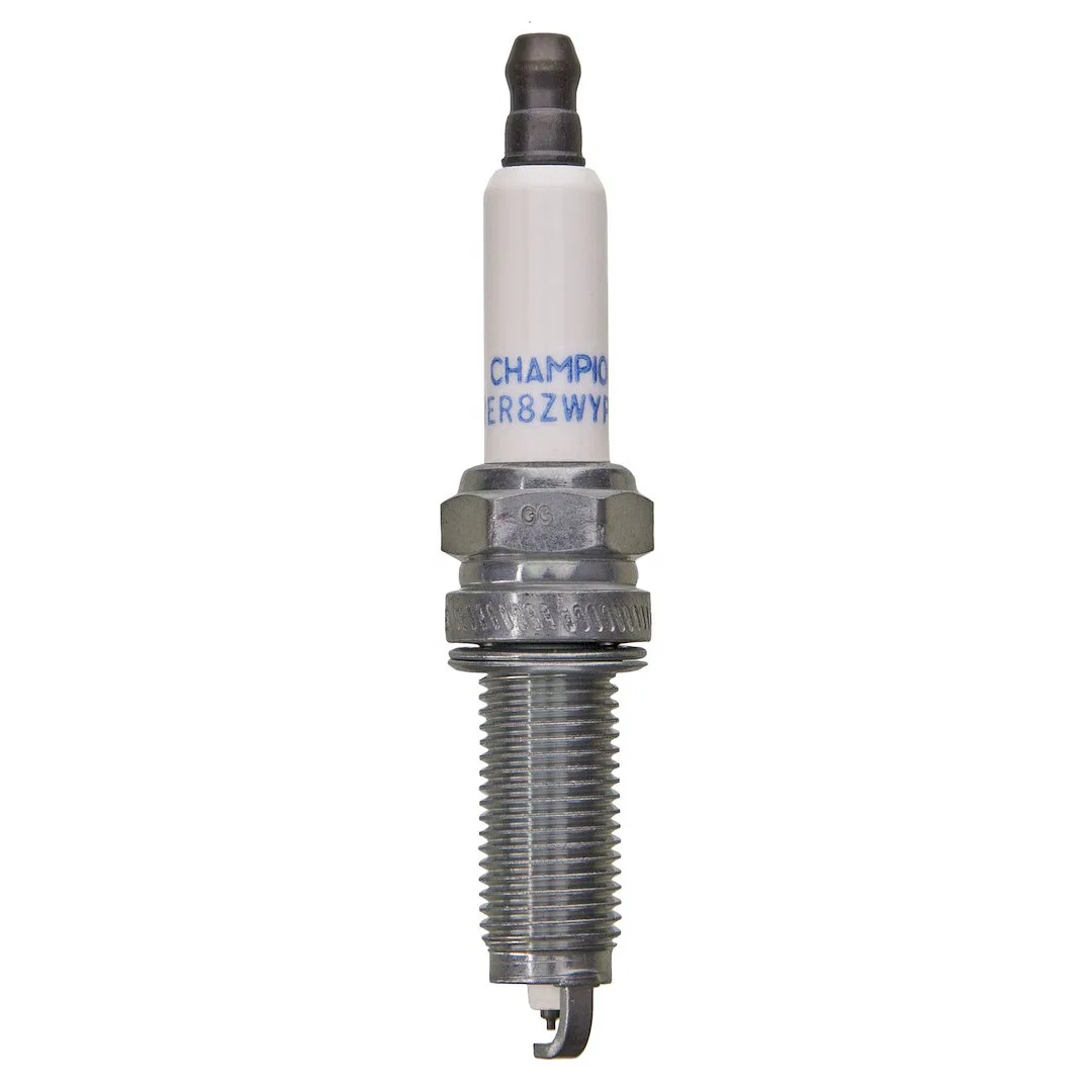 9417 – CHAMPION Spark Plug, Resistor Platinum Electrode Core Material Iridium Electrode Tip Material RER8ZWYPB4 Plug ...